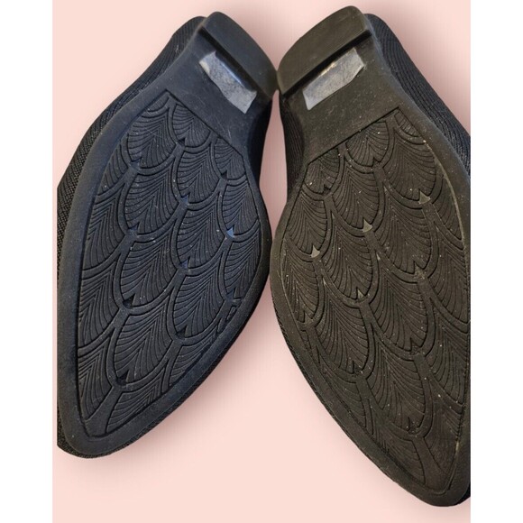 Jelly Pop Maryanne Flat Black 7.5 M WOMENS SHOES MEMORY FOAM INSOLE ALMOND SHAPE - Picture 4 of 6